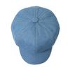 Vintage Octagonal Caps Back Closed Newsboy Cap Fashion Women Denim Beret  Unisex