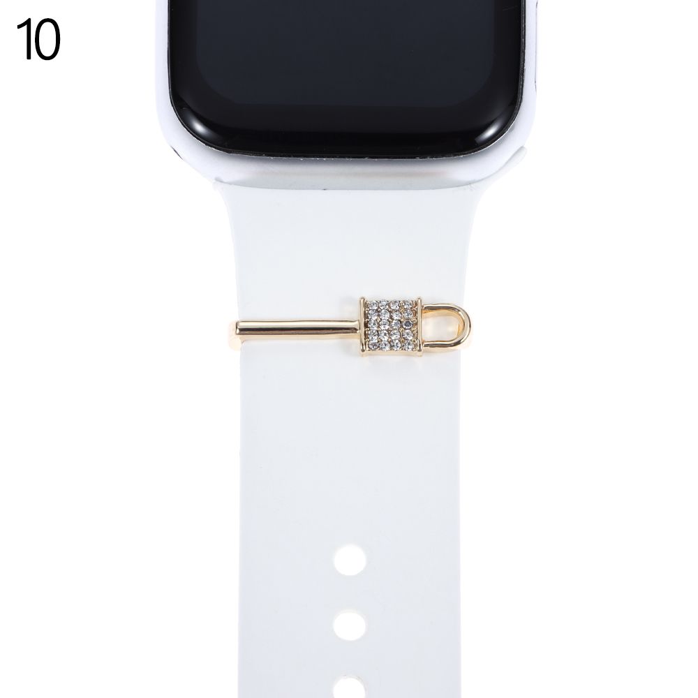 Креативный бриллиантовый браслет, ремешок для часов, украшение, декоративное кольцо, ремешок, аксессуары, подвески для наручных ремней