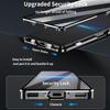 For Sony Xperia 1 V HD Magnetic Metal Tempered Glass Phone Case