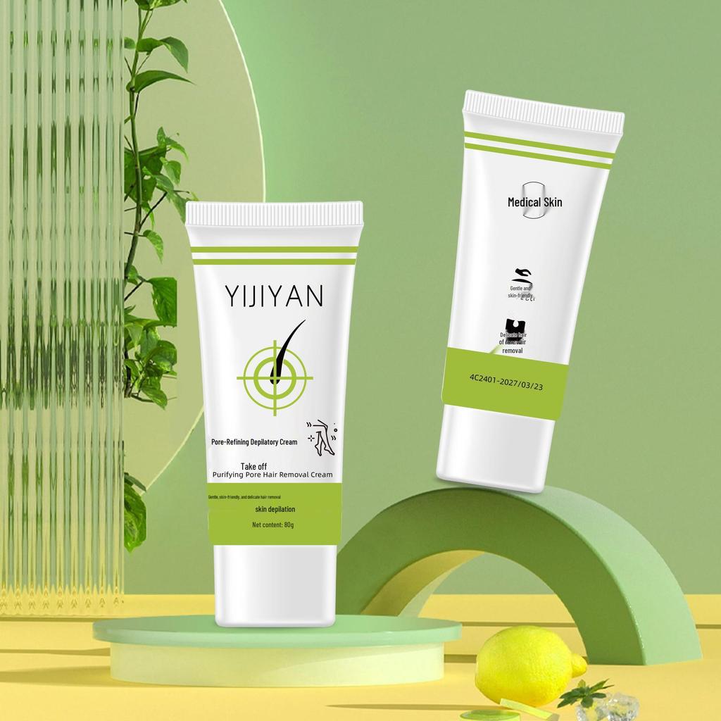 Medskin Крем для удаления волос для женщин, очищающий поры - Для всего тела, Подмышки и Ноги, Подходит для студентов.