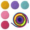 Sports Gym Rainbow Color Rhythmic Gymnastics Rope Solid Competition Arts Training Rope Gymnastics Rope New