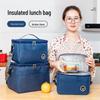 Insulated Picnic & Lunch Bento Bag - Keeps Food Fresh