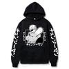Chainsaw Man Hooded Sweatshirts Anime Hoodie Fleece Streetwear Sweatshirt Print Oversized Clothes Loose Pullover Women Men