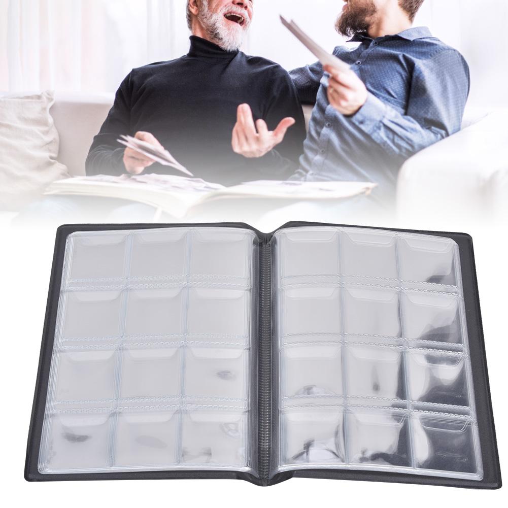 120 Pockets 10 Pages Coin Album Collection Book Mini Size Money Collecting HolderBlue