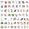 120 Cartoon Small Animals Doodle Stickers Decorative Suitcase Notebook Skateboard Water Cup Waterproof Stickers