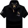 Paul Men's High-End Polo Shirt - Summer Short-Sleeve Lapel, Pure Cotton, Plus Size Available