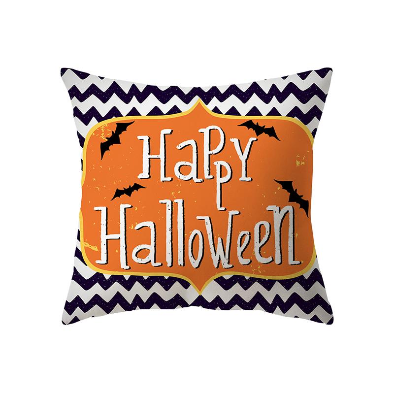 Pumpkin Collection Halloween Theme Pillow Cover Sofa Cushion  Holiday Gift Party Decoration Home Decor