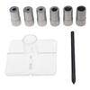 Multi Surfaces Drilling Jig Kit With 4-12mm 6 Interchangeable Bushings And Locating Pin Set For Drilling Oblique Hole