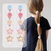 Five-Pointed Star Sequin Elastic Hair Tie for Kids – No Damage Rubber Band