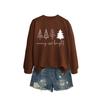 New Creative Fashion Sweatshirt Autumn Women's Sweatshirt Autumn and Winter Women's Thickened Sweatshirt Jacket Winter Large Size Sweatshirt