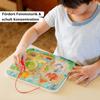 Haba 301056 - Magnetic Game City Labyrinth Educational Wooden Toy for Children from 2 Years and Above Training Logic and Fine Motor Skills