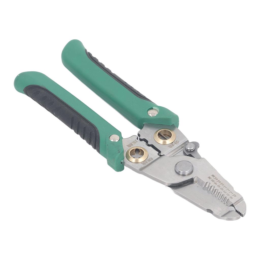 Electrical Wire Stripper Stainless Steel Electrician Wire Pliers Labor Saving Spring
