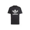 Adidas Adicolor Classics Trefoil Tee Black Men Streetwear IA4815