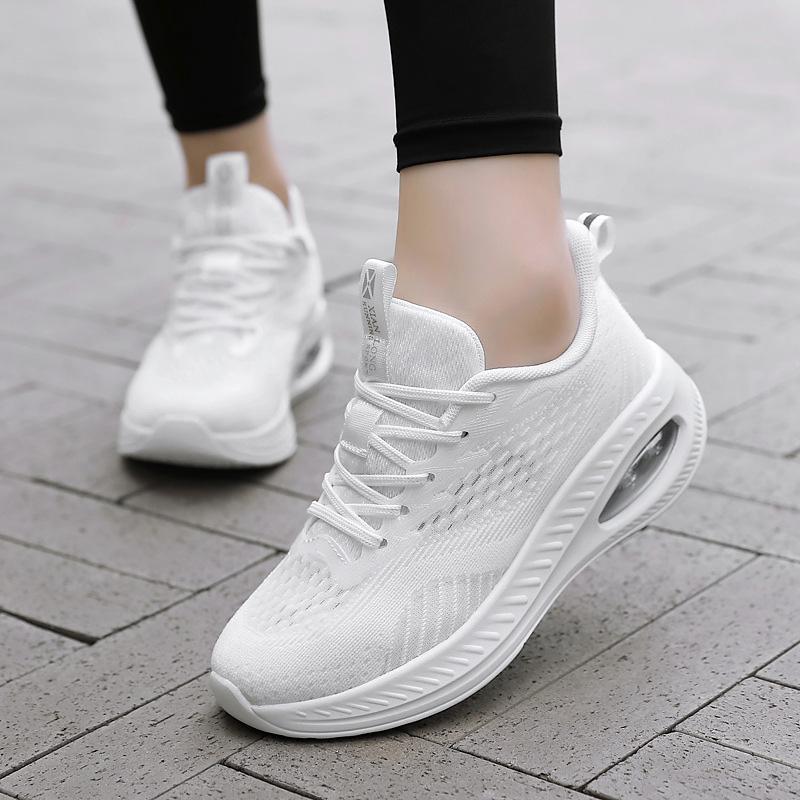 Modern Jazz Dance Sneakers Women Girls Breathable Mesh Dancing Practice Shoes Cushioning Lightweight Fitness Trainers