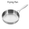 Whole Body Tri-Ply Stainless Steel Frying Pan, Oven Safe Induction Skillet,pots and Pans set,Suitable for All Stove (Detachable Handle)