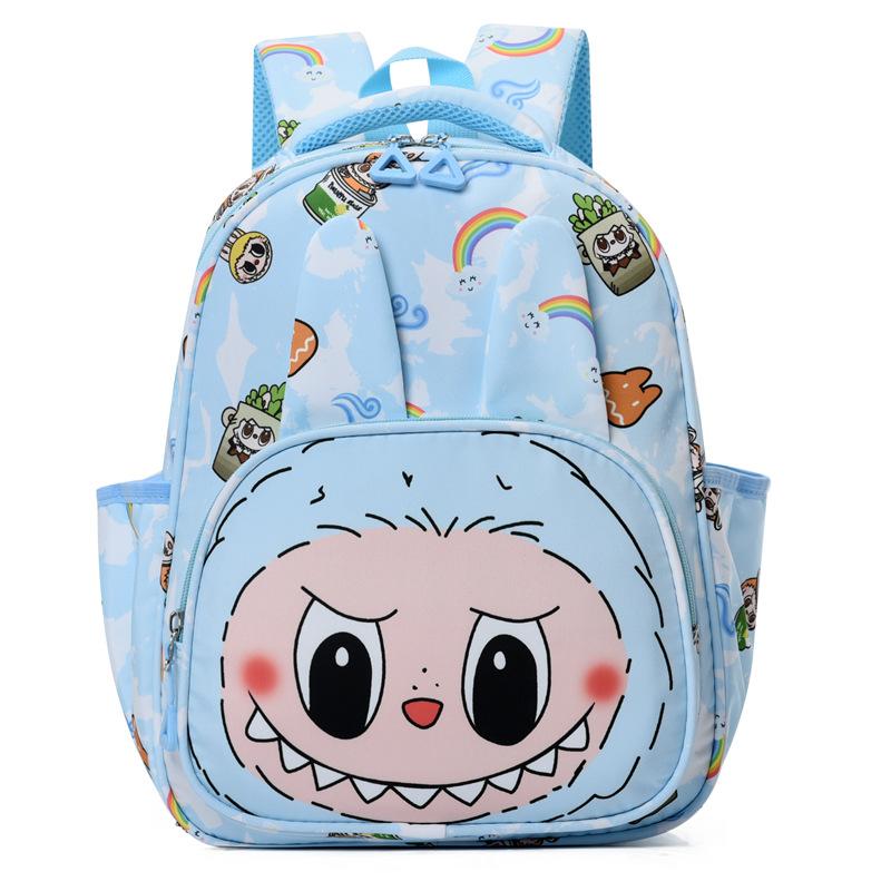 Labubu Cartoon Primary School Student Backpack Cute Lightweight Weight-reducing Children's Backpack CLE