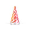 3D Printed Spiral Cone Toy Impossible Pyramid Passthrough Sculpture Pass Through Pyramid Fidget Mini Vortex Thread Illusion