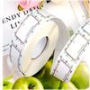 250Pcs/Roll Blank Kitchen Name Label Sticker Color Border Date Stickers Adhesive Label  Refrigerator