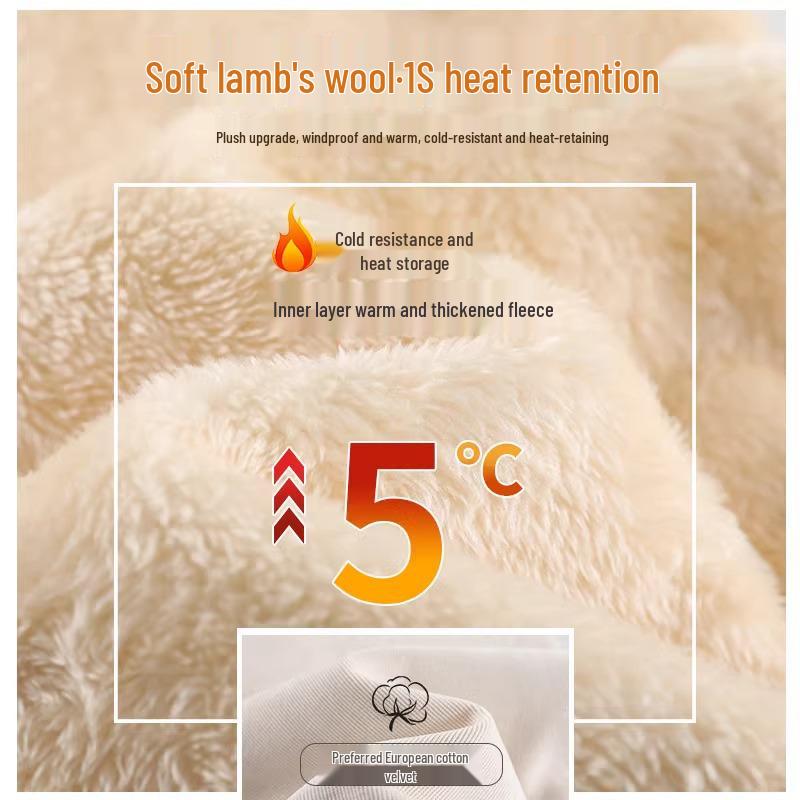 Women's Slim-Fit Petite Fleece-Lined Chenille Wide-Leg Pants - Winter 2023