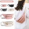 Attractive Fanny Pack Adjustable Strap Solid Color Gift
