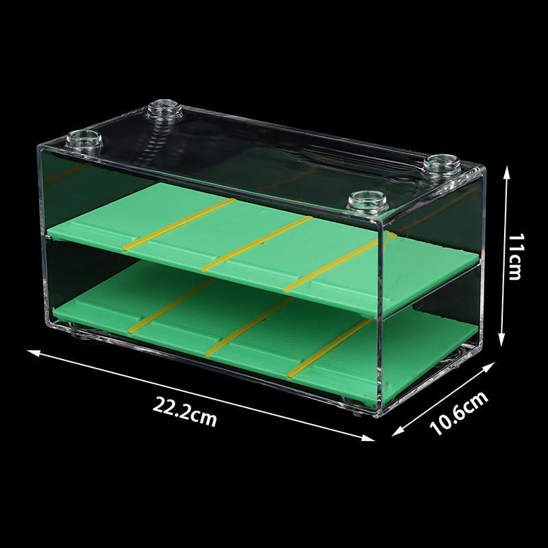 Акриловый пылезащитный ящик для хранения автомобилей Diecast 1:64 для Hot Wheels прозрачная витрина модель автомобиля игрушечный шкаф стойка
