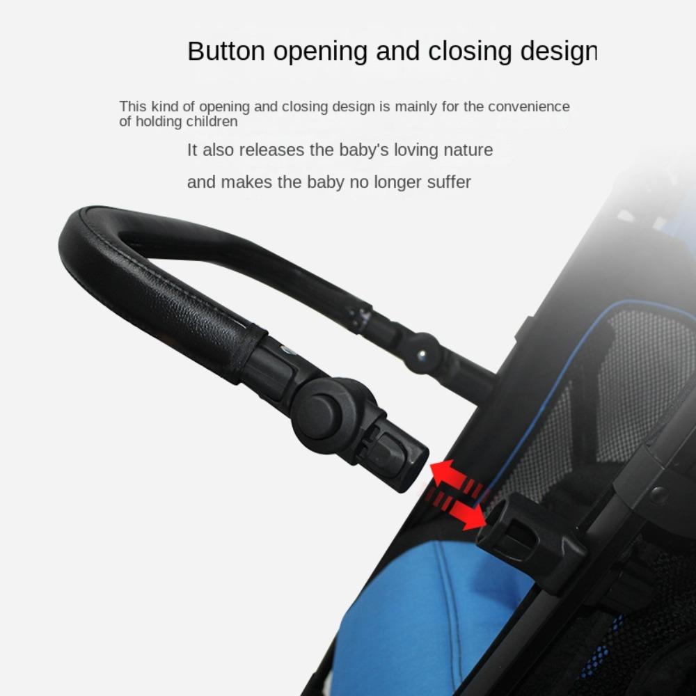 Handy Universal Guardrail Handrail Handlebar Bumper Bar Baby Stroller Accessory Pram Armrest