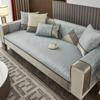 Soft Couch Cushion High Precision Jacquard Sofa Cushion Four Seasons Universal Living Room Sofa Mat Non-slip Splicing Sofa Cover