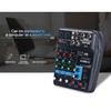 Portable 4-Channel BT Sound Mixing Console Digital Audio Mixer Built-in Reverb Effects for
