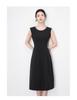 Early Autumn Light Luxury Hepburn-Style Sleeveless Waist-Hugging Dress for Women