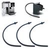 3 Pcs Silicone Milk Hose for Fully Automatic Coffee Machine 11.8 Inch Milk Tube Replacement Accessories for Siemens