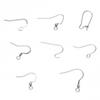 20-50pcs Stainless Steel Hypoallergenic Earring Hooks Fish Earwire Earrings Clasps Earring Wires For Jewelry Maki