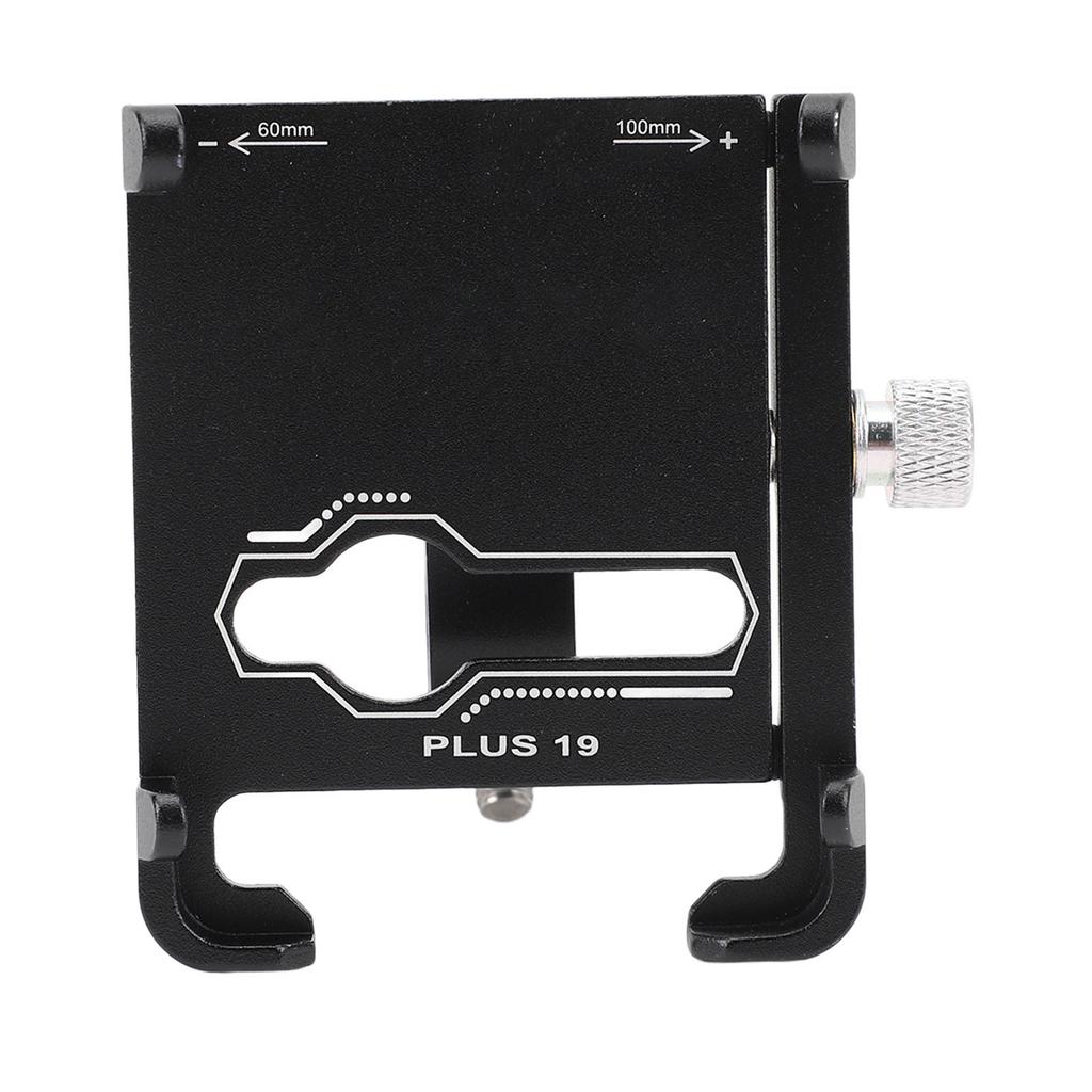 Phone Mount Aluminum Alloy Adjustable Anti Slip Cycling Handlebar Mounted Cell Phone Holder for