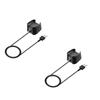 2 Pcs 1M USB Charging Cable Power Charger For Fitbit Versa Smart Watch