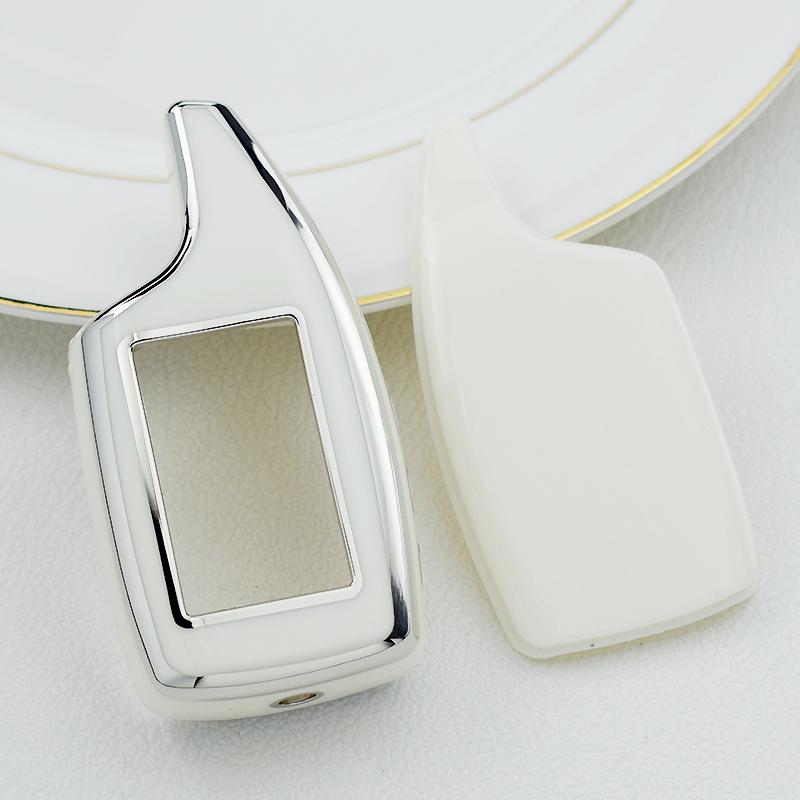 Чехол с дистанционным управлением из ТПУ с 4 кнопками для M5/6/9 Scher-khona Magicar 5 для двусторонней автомобильной сигнализации с ЖК-дисплеем 2015, чехол для ключей