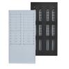 Wall Mounted Time Card Organizer Holder 24 Slots Time Payroll Recorder  Employee