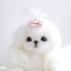 Pet Hairpin Handmade Colorful Cartoon Ultra-Light Easy-wearing Decorative DIY Flower Dog Cat BB Clip