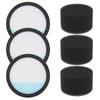 6pcs Handheld Foam Sponge Vacuum Cleaner Filter Set, Replacement Washable Filter Kit