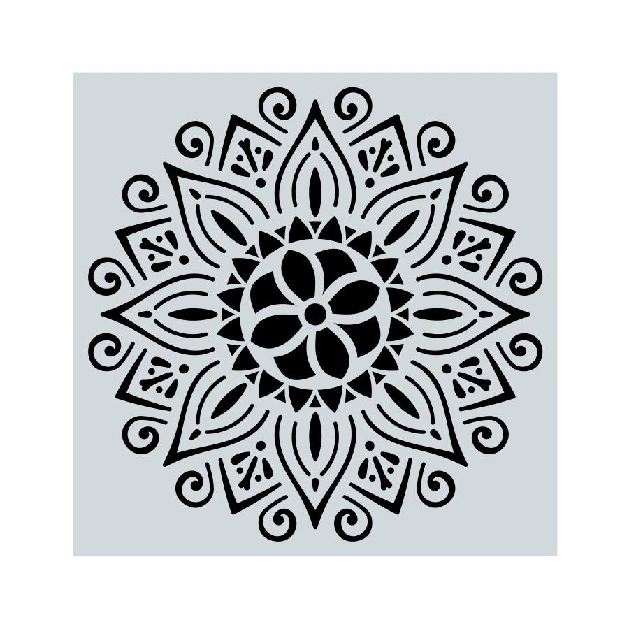 A4 Delicate Hollow Mandala Stencil Spray/hand Painting Template DIY Wall Window Scrapbooking Album Decoration Art Painting