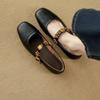Retro Flat-bottomed Leather Small Leather Shoes Women's New Summer Skirt Ballet Evening Mary Jane Single Shoes
