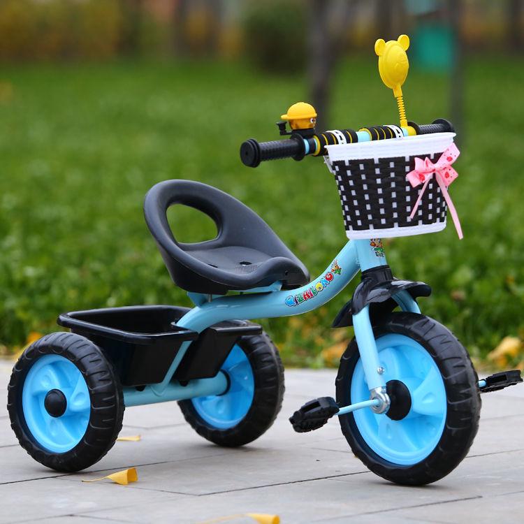 Lightweight Pedal Car Tricycle for Kids Aged 1-5 – Outdoor Stroller/Bicycle