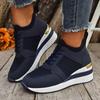 Women Mesh Breathable Casual Shoes Woman Lace-up Vulcanized Shoes Ladies Platform Sneakers Female Shoes Zapatos De Mujer