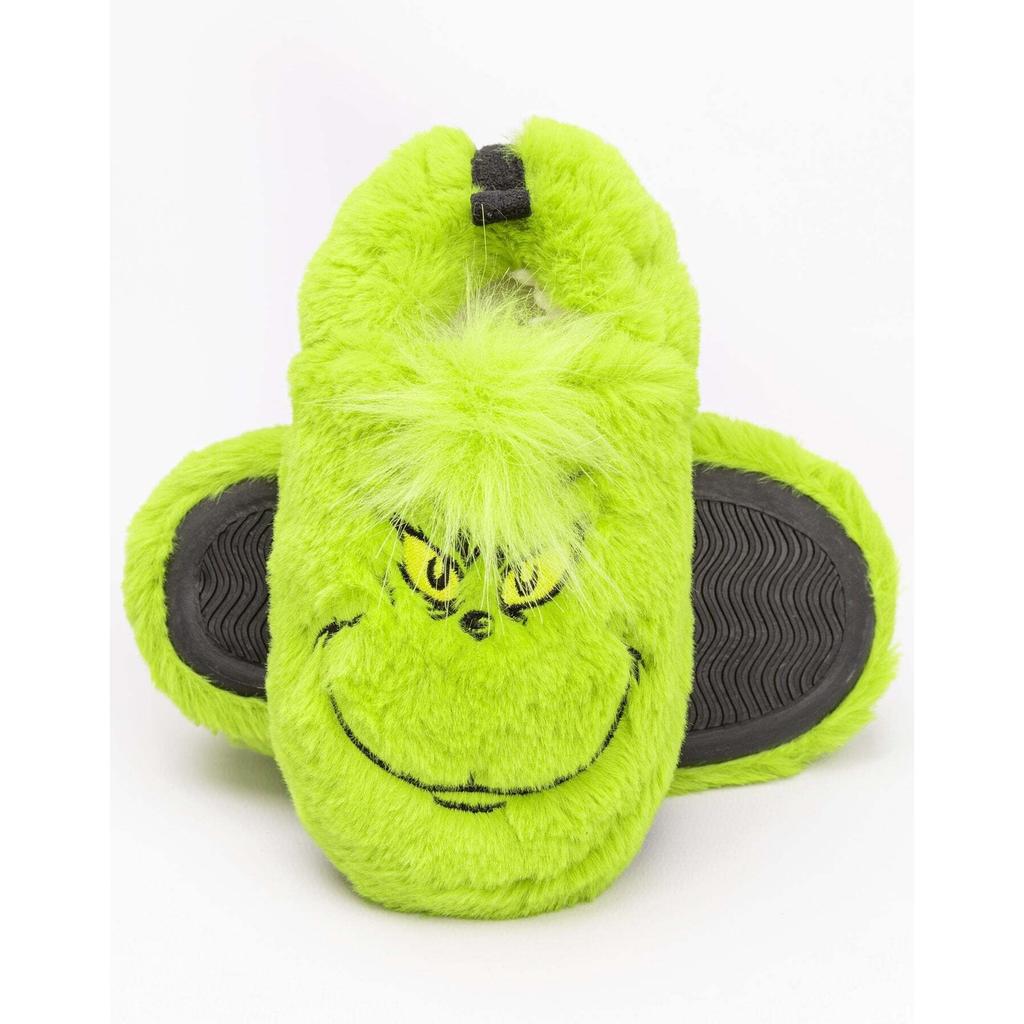 THE GRINCH Childrens/Kids Soft Slippers