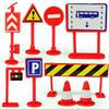 Children's Parking Scene 9-Piece Set with Traffic Lights & Signs