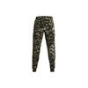 FW21 Fleece Training Camo Pattern Joggers Men Bottoms Dark-Green 1366313-390