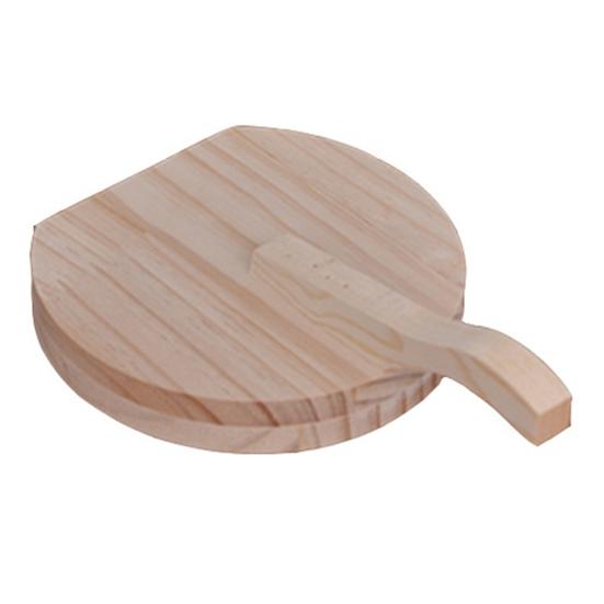 Dumpling Skin Maker Wooden Dumpling Press Handmade Tortilla Maker Dough Pressing Tool for Home Kitchen