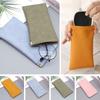 Simple Reading Case Bag Soft Sun Glasses Pouch Portable Glasses Case  Women Men