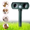 WH-510 Solar-Powered Animals Repeller Ultrasonic-Wave Dog Cat Rechargeable Repellent for Outdoor