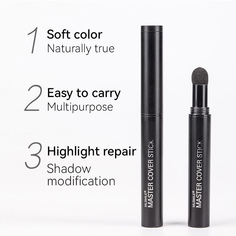 Hair Line Modified Repair Stick Pen Instantly Black Root Cover Up Natural Hair Filling Hairline Shadow Powder Hair Coverage