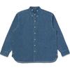 Levis Bluetab™ Series Solid Color Comfortable Button Closure Long Sleeve Shirt Men Shirts Indigo 001LI-0000