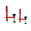 Bench Dog Clamp Set 20mm with Protective Pads Red for Woodworking Workbench Table